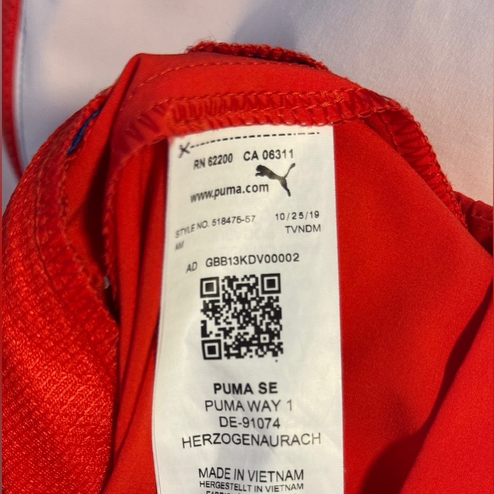 RARE Puma British Virgin Islands Tokyo 2020 Olympic Team Jacket (M) - Picture 7 of 7
